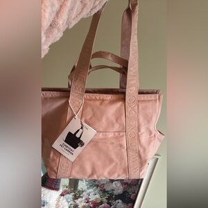 New Wild One Everyday Carrier 100% Cotton Canvas pink Dog Carrier Bag